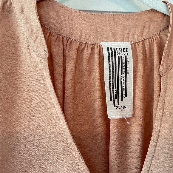 Silky Free People Blouse - Picture 3 of 13
